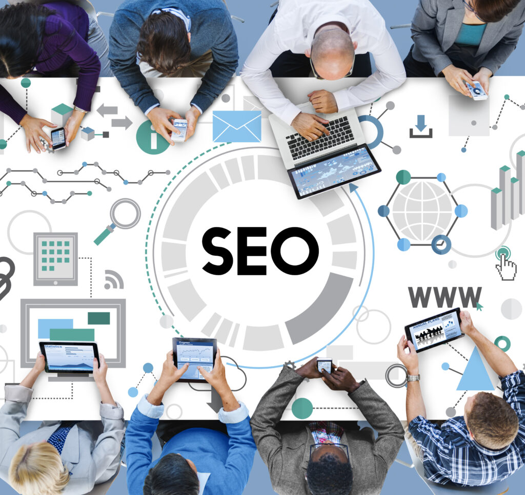 Digital Marketing And Online Growth searching engine optimizing seo browsing concept